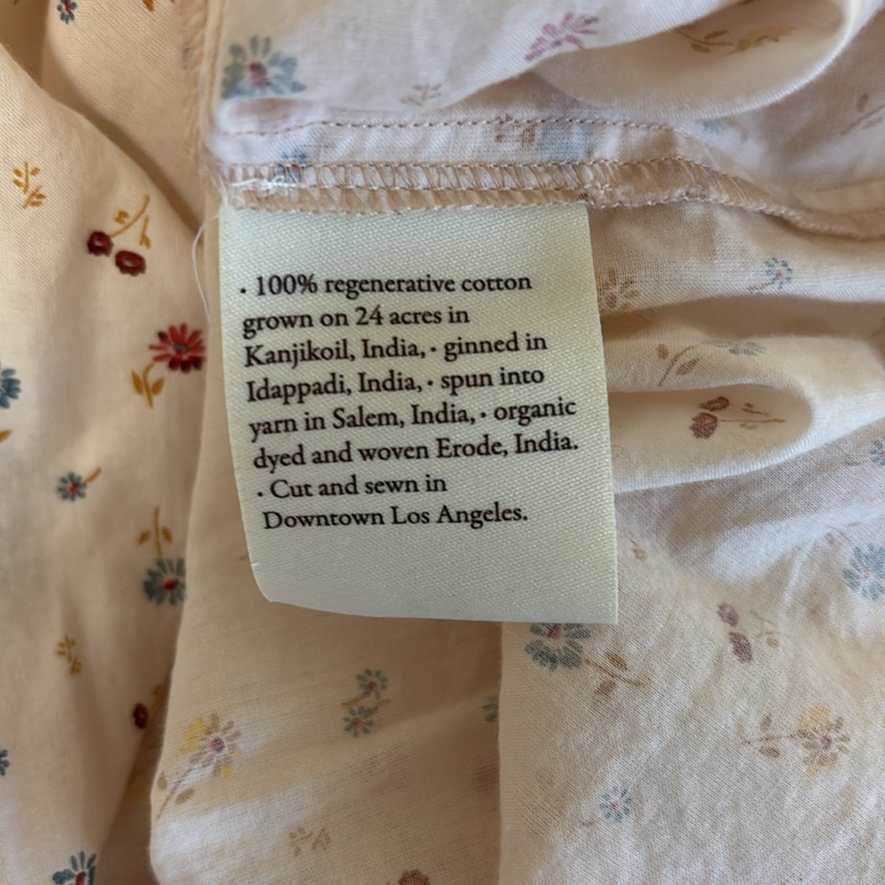 Christy Dawn The Augusta Dress Carnelian Aster Garden wrap floral cotton maxi - Picture 5 of 16